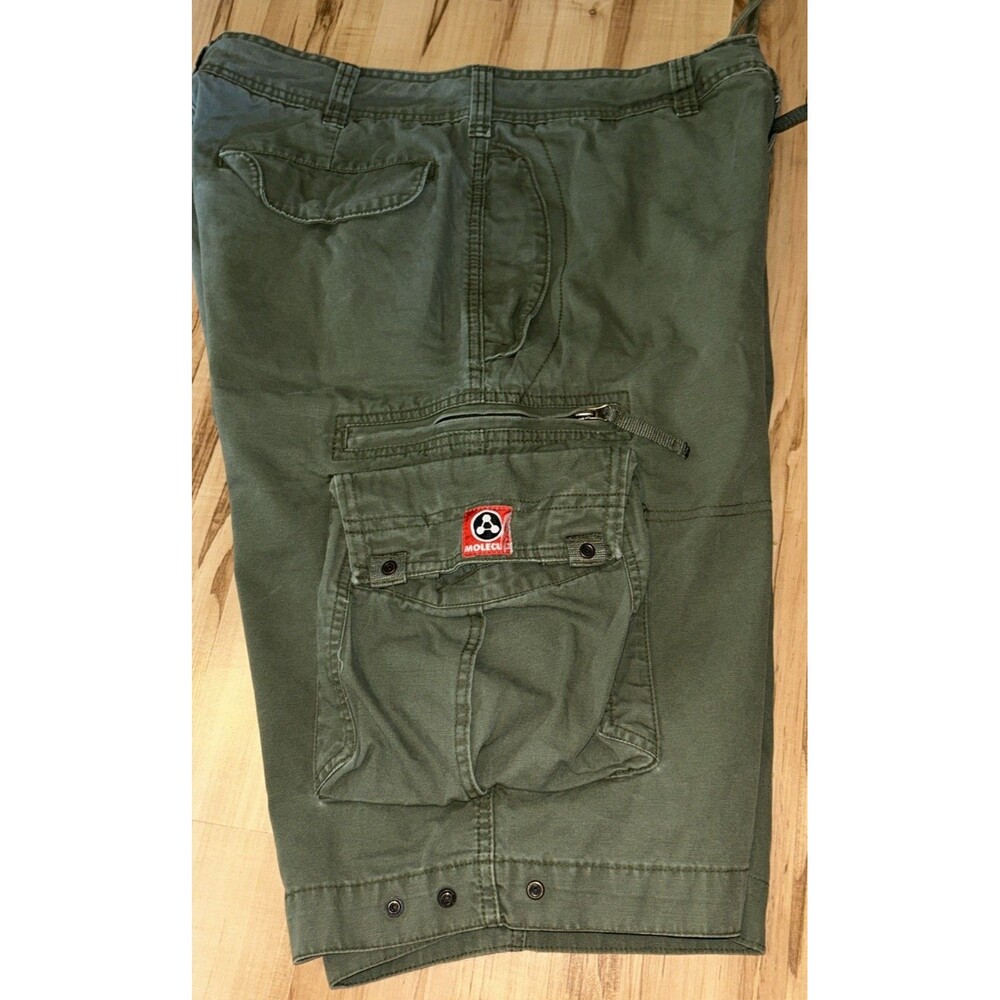Molecule Skater Cargo Shorts Baggy Combat Long Mens 35-38